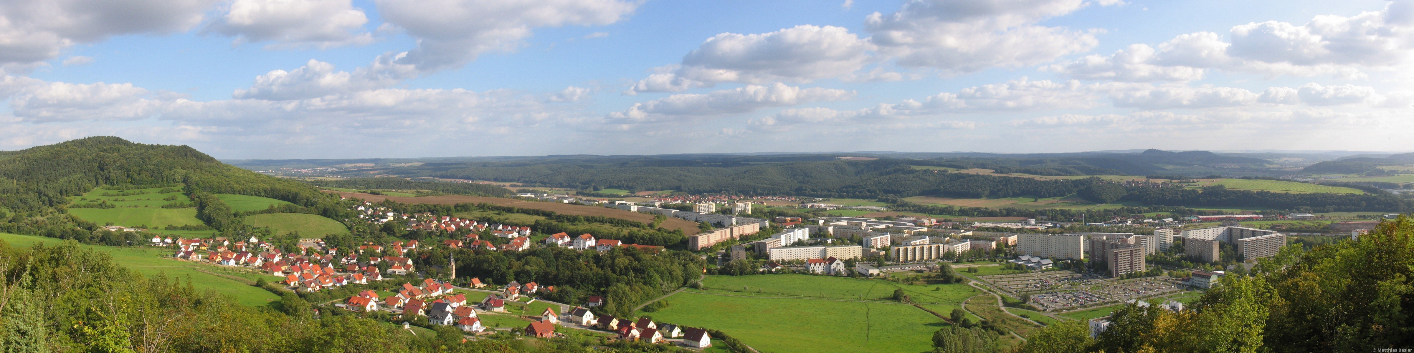 2006 - Panorama von der Lobdeburg